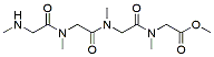 Molecular structure of the compound: pSar4-OMe