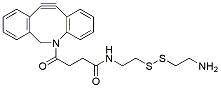Molecular structure of the compound: DBCO-SS-amine