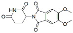 Molecular structure of the compound: 5,6-dimethoxy-thalidomide