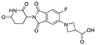 Molecular structure of the compound: Thalidomide-6-F-5-azetidine-COOH