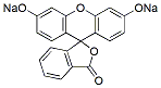 Molecular structure of the compound: Fluorescein sodium