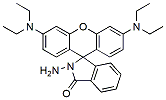 Molecular structure of the compound: Rhodamine B hydrazide