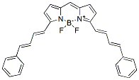 Molecular structure of the compound: BODIPY 665/676