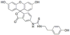 Molecular structure of the compound: 5-FITC tyramide