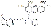 Molecular structure of the compound: ATTO 488 NHS ester