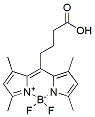 Molecular structure of the compound: BODIPY 505/515-8-C3-COOH