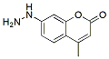 Molecular structure of the compound: Coumarin hydrazine