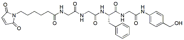 Molecular structure of the compound: MC-GGFG-PAB-OH