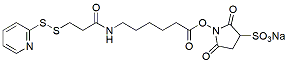 Molecular structure of the compound: Sulfo-LC-SPDP sodium