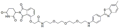 Molecular structure of the compound: PROTAC a-Synuclein/Tau degrader 1