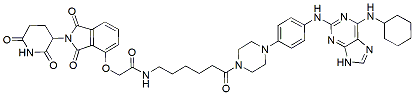 Molecular structure of the compound: dAurAB5