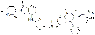 Molecular structure of the compound: PROTAC BRD4 Degrader-2