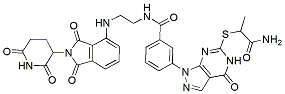Molecular structure of the compound: PROTAC DAPK1  Degrader-1