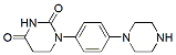 Molecular structure of the compound: 1-(4-PipPh)-DHP-dione