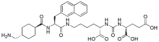 Molecular structure of the compound: Vipivotide tetraxetan Ligand-Linker Conjugate