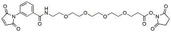 Molecular structure of the compound: Mal-Ph-CONH-PEG4-NHS ester