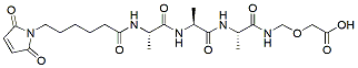 Molecular structure of the compound: MC-AAA-NHCH2OCH2COOH