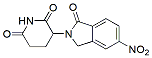 Molecular structure of the compound: Desamino lenalidomide-NO2