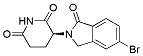 Molecular structure of the compound: (R)-Desamino lenalidomide-5-Br