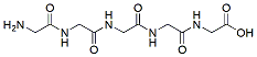 Molecular structure of the compound: Pentaglycine