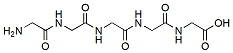Molecular structure of the compound: Pentaglycine, HCl salt