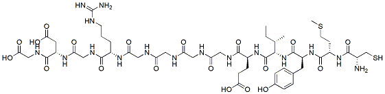 Molecular structure of the compound: Oligopeptide-24