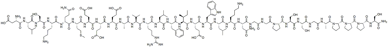 Molecular structure of the compound: Avexitide