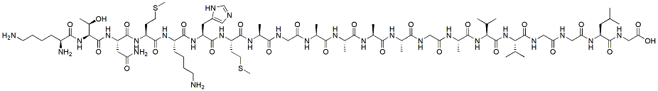 Molecular structure of the compound: PrP (106-126)