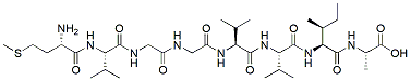 Molecular structure of the compound: Beta-Amyloid (35-42)