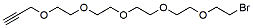 Molecular structure of the compound: Propargyl-PEG5-Br