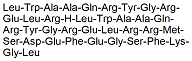 Molecular structure of the compound: Bad BH3 (mouse)