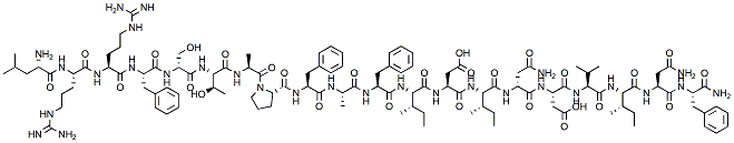 Molecular structure of the compound: Gersizangitide