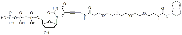 Molecular structure of the compound: TCO-PEG4-dUTP