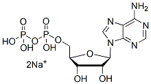 Molecular structure of the compound: Adenosine-5-diphosphate disodium salt