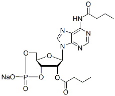 Molecular structure of the compound: Bucladesine Sodium Salt