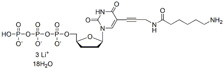 Molecular structure of the compound: Amino-11-ddUTP