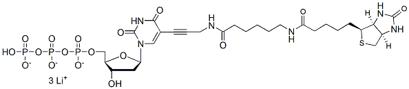 Molecular structure of the compound: Biotin-11-dUTP